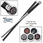 United Cutlery Black Cane Sword with 5 Magnetic Heads