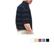 Outer Banks - Pima Pique Horizontal Striped Sport Shirt - 7012