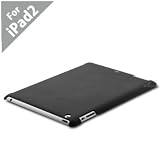 Acase(TM) Apple iPad 2 Smart Cover Companion Compatible Snap On Slim-Fit PC Case for Apple iPad 2 2G 2nd Generation (BLACK)