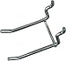 National #N235-275 3" Galvanized Steel Double Hook