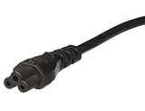 Computer : LINDY UK 3 Pin Mains Clover Leaf Power Cable, 2m