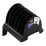 Search : Nesting Plastic Incline Sorter, 6-3/8w x 9-5/8d x 7-3/8h, Black (RUB63523)