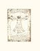 �ݥ����� �쥪�ʥ�� �� ������� The Vitruvian Man(serigraph and embossed)