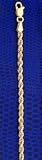 2.50 MM 14kt Diamond Cut Rope Necklace