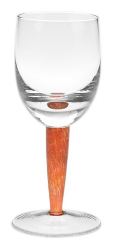 Denby Fire/Caramel Glassware White Wine Glasses, Set of 2