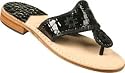 Jack Rogers Navajo Sandal Croc Black Patent (19-651)