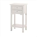 WHITE SIDE TABLE