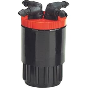 Raindrip #QB10UB 10GPH 4 Out Bubbler by RAINDRIP INC