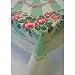Sweet Cottage Rose Vintage Style Tablecloth