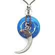 Siskiyou Gifts TP14 Diamond Cut Necklace- Eagle Head & Claw