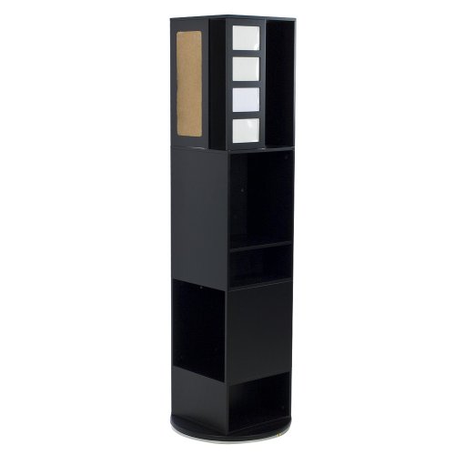 Pivot - Rotating Bookcase Black