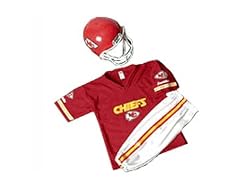 Kansas City Chiefs Youth NFL Team Helmet and Uniform Set