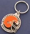 NFL Team Helmet Key Ring - Cleveland Browns