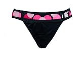 Body I.D. Black Swim Bottom w/ Pink Dot Front Belt