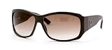 GUCCI 2592/S 0BMW S2 CHOCOLATE FRAME BROWN GRADIENT LENS PLASTIC SUNGLASSES.