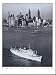 New York Harbour Art Poster Print, 24x32