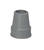Carex Cane Tips, Gray (Pack of 3)