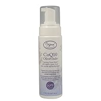 Jason Orjene CoQ10 OliveVitale Foaming Face Wash, 7-Ounce Bottles