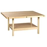 Four Station Workbench with Shelf
