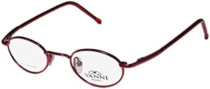 Vanni Vk003 Unisex/Boys/Girls/Kids Designer Full-rim Eyeglasses/Eye Glasses (40-20-125, Shiny Red)