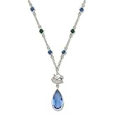 NHL Vancouver Canucks Crystal Logo Necklace