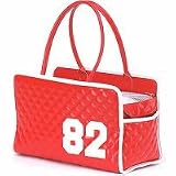 キルティング　キャリーバッグ　S　レッド