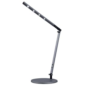 Warm White Light i-Bar Mini LED Desk Lamp (Silver) (15"H x 6"W x 6"D)