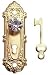 Dollhouse Miniature Brass and Crystal Opryland Door Handles