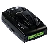 Whistler XTR-695 Laser/Radar Detector with Radar Signature ID, Laser Signature ID, 7-Color Display, Real Voice Alerts and External Audio Jack
