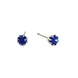 September Birthstone Stud Fashion Earrings, Sapphire