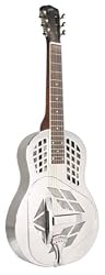 Recording King Tricone Metal Body Resonator Guitar, Squareneck