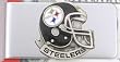 Pittsburgh Steelers Pewter Money Clip