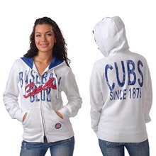 Chicago Cubs Women's Lineup Hooded Jacket By G-Iii Sports Small