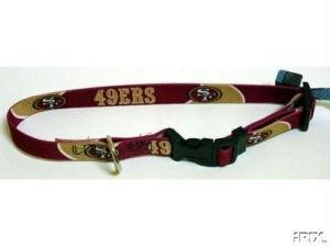 New! Small San Francisco 49ers Dog Collar