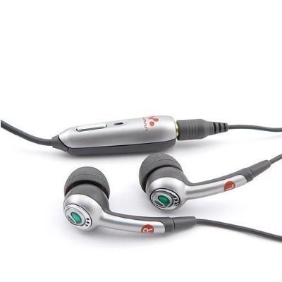 Childrens Toyshop  Electronics : Sony Ericsson® Stereo Portable Handsfree HPM-70 W/ Fast Port Jack Connector (Grey Silver) For SE G705
