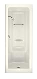 Kohler K-1689-96 Biscuit Sonata Sonata One-Piece Shower Module with Integral High-Dome Ceiling, Less
