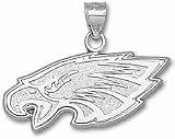 Philadelphia Eagles 5/8 Eagles Head Pendant - Sterling Silver Jewelry