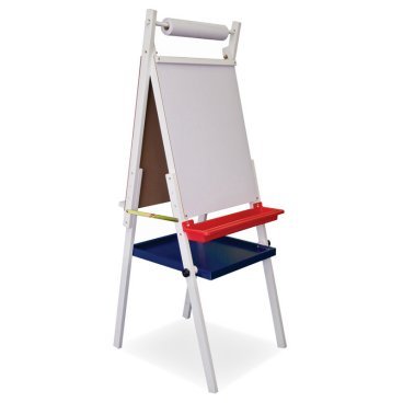 Kid's Easel With Storage Studio Designs White