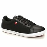 Fred Perry Pique/leather Wrap - 10 Uk - Black & Red - Leather