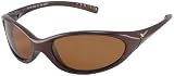 Nike GDO Round.P Sunglasses, Polarized, EV0126-201, Glossy Brown Frame/ Brown Lenses