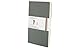 Moleskine Volant Notebook (Set of 2), Large, Plain, Slate Grey, Payne's Grey, Soft Cover (5 x 8.25)