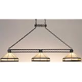 LAMPS BEAUTIFUL Rustic Lodge Wagon Wheel Island Billiards Pool Table Light by Meyda... by Lighting