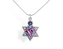 Chai (Life) in Star of David Necklace from the Artazia Collection #622 JN