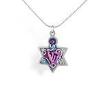 Chai (Life) in Star of David Necklace from the Artazia Collection #622 JN