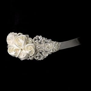 Pearls, Rhinestones & Beaded Wedding Sash Bridal Belt