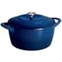 Tramontina 6.5 Quart Covered Enameled Cast Iron Dutch Oven - Blue