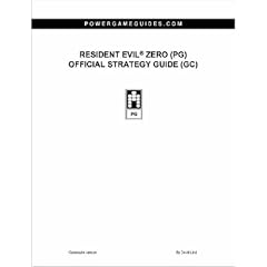 Resident Evil Zero (PG) Official Strategy Guide (GC)