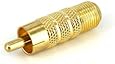 StarTech RCACOAXMF RCA to F Type Coaxial Adapter M/F