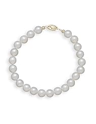 8" 6.5-7mm Cultured Freshwater Pearl Bracelet