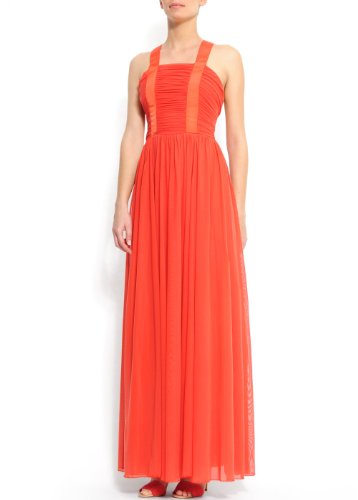 Mango Womens Dress Tamara S Red